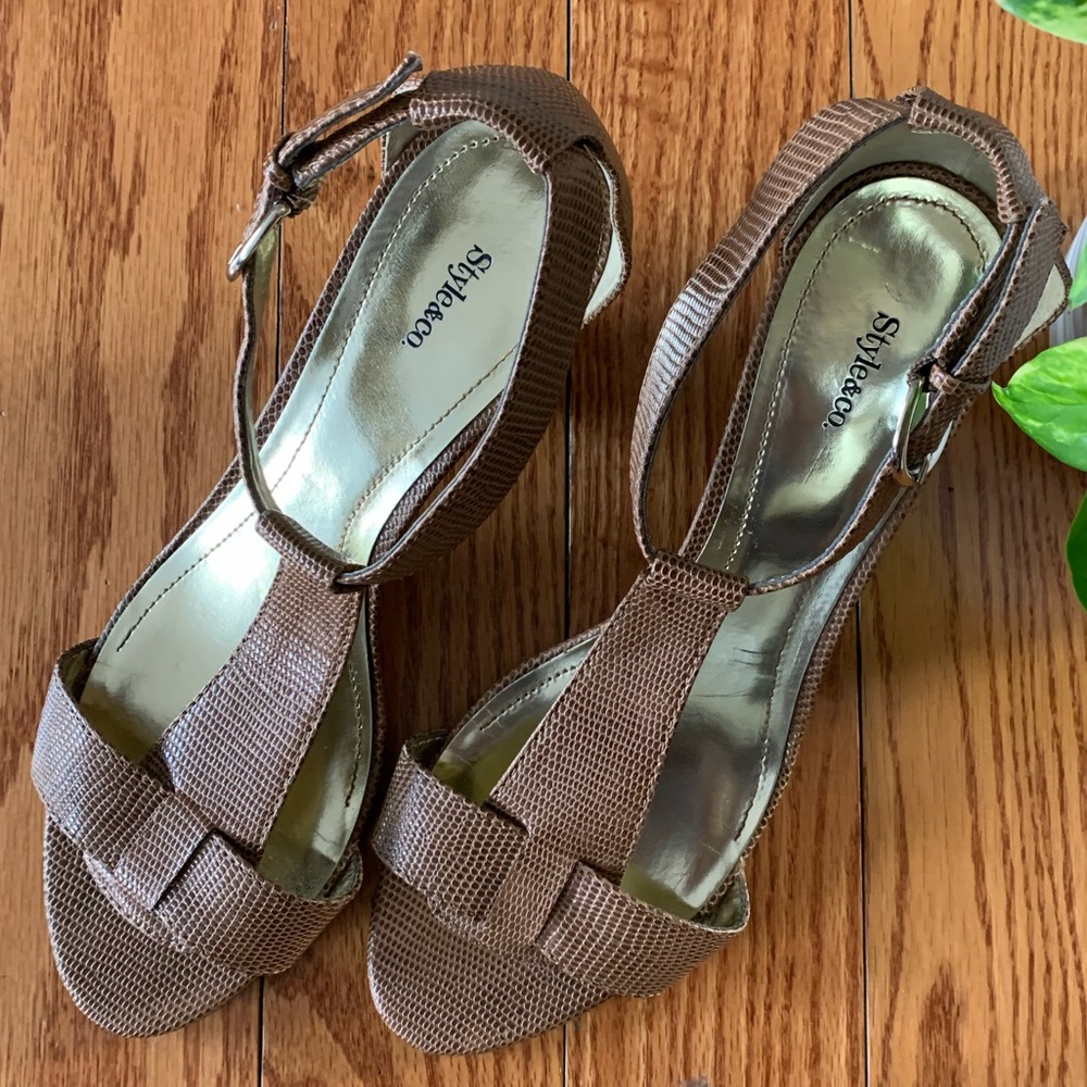 Style & Co dress sandals